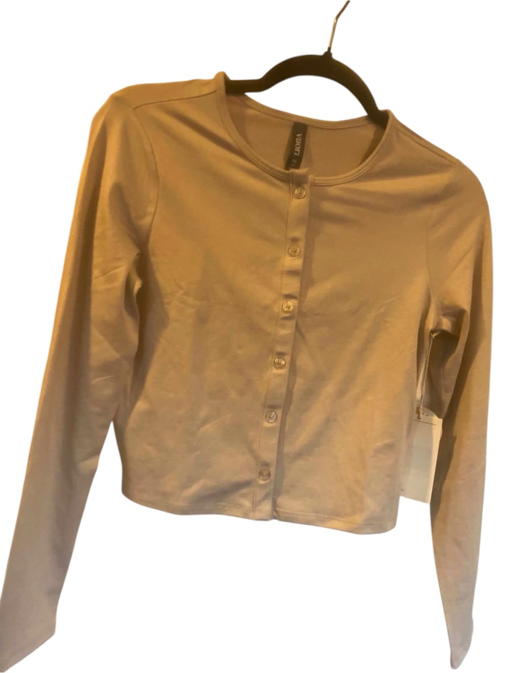 NWT Vuori Halo Cardigan ECRU HEATHER Size XS